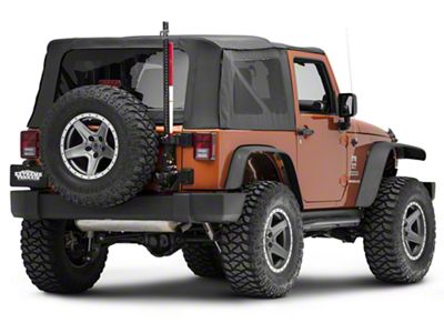 Rugged Ridge Off-Road Jack Tailgate Mounting Bracket with Spacers (07-18 Jeep Wrangler JK)