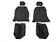 Rugged Ridge Elite Ballistic Seat Covers; Black (07-10 Jeep Wrangler JK)