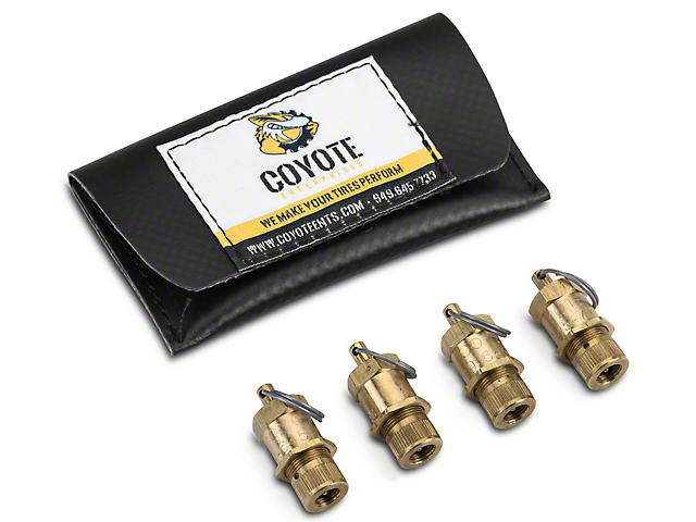 Coyote Automatic Tire Deflators - 4 to 56 PSI