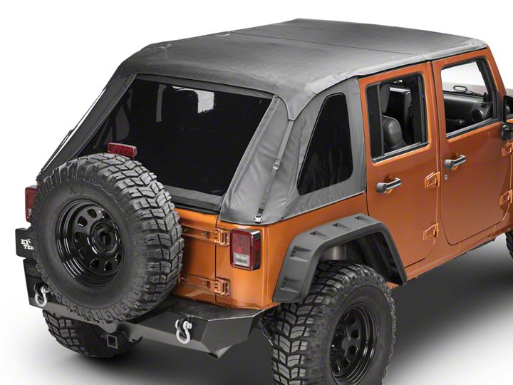 How to Install Barricade Frameless 2-in-1 Soft Top, Black Diamond on
