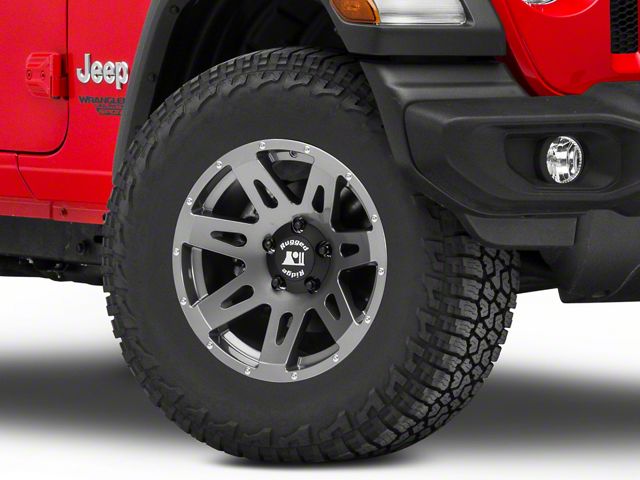 Rugged Ridge XHD Gunmetal Gray Wheel; 17x8.5 (18-24 Jeep Wrangler JL)