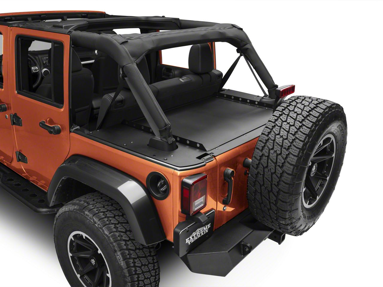 Jeep Wrangler Slipstream Secure Cover System (07-18 Jeep Wrangler JK 4 Door)