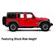 Mammoth 8 Simulated Beadlock Style Black 16x8 Wheel and BF Goodrich All Terrain TA KO2 305/70R16 Tire Kit (07-18 Jeep Wrangler JK)