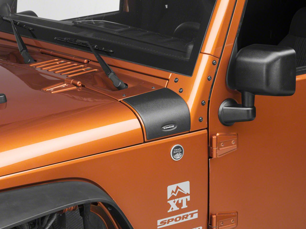 Bushwacker Jeep Wrangler Trail Armor Cowl Cover 14015 (0718 Jeep