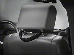 RedRock Headrest Paracord Grab Handles; Black (07-24 Jeep Wrangler JK & JL)