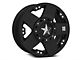 XD Rockstar Matte Black Wheel; 17x8 (20-24 Jeep Gladiator JT)
