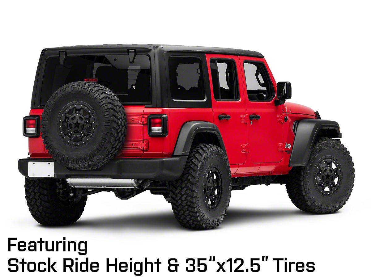 XD Rockstar III Matte Black Wheel; 17x9 (18-24 Jeep Wrangler JL)