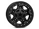 XD Rockstar III Matte Black Wheel; 17x9 (07-18 Jeep Wrangler JK)