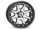 XD Addict Matte Black Machined Wheel; 17x9 (07-18 Jeep Wrangler JK)