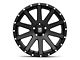 XD Heist Satin Black Wheel; 17x9 (07-18 Jeep Wrangler JK)