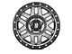 XD Machete Matte Gray with Black Ring Wheel; 17x9 (07-18 Jeep Wrangler JK)