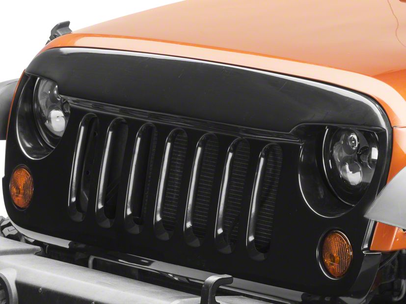 Wild Boar Wrangler Aggressive Nighthawk Grille Unpainted FGRJBNU46824 (0718 Jeep Wrangler JK