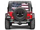 SEC10 Perforated American Flag Rear Window Decal; Full Color (66-24 Jeep CJ5, CJ7, Wrangler YJ, TJ, JK & JL)