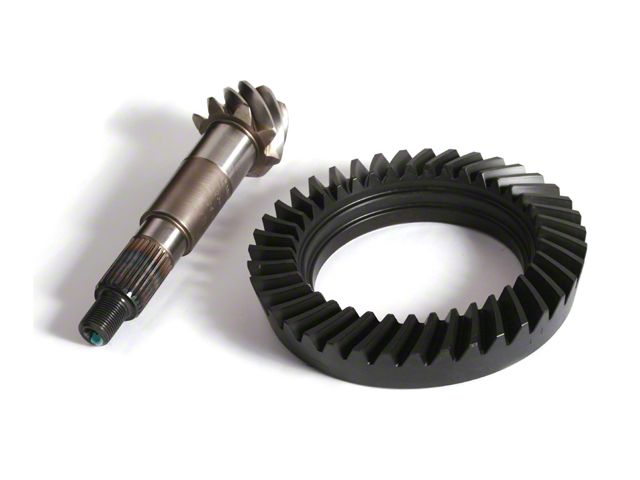 Alloy USA Dana 30 Front Axle/44 Rear Axle Ring and Pinion Gear Kit; 4.56 Gear Ratio (97-06 Jeep Wrangler TJ, Excluding Rubicon)