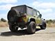AFE Rebel Series 2.50-Inch Cat-Back Exhaust System with Black Tips (07-18 Jeep Wrangler JK 4-Door)
