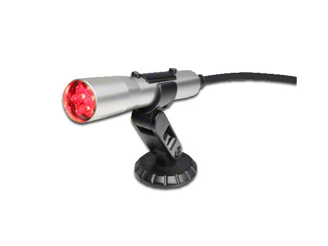 Sniper Standalone CAN Shift Light with Red LED; Silver Tube (08-18 Jeep Wrangler JK)