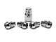 Locks with Key for Chrome Acorn Lug Nuts; 1/2-Inch x 20 (87-06 Jeep Wrangler YJ & TJ)