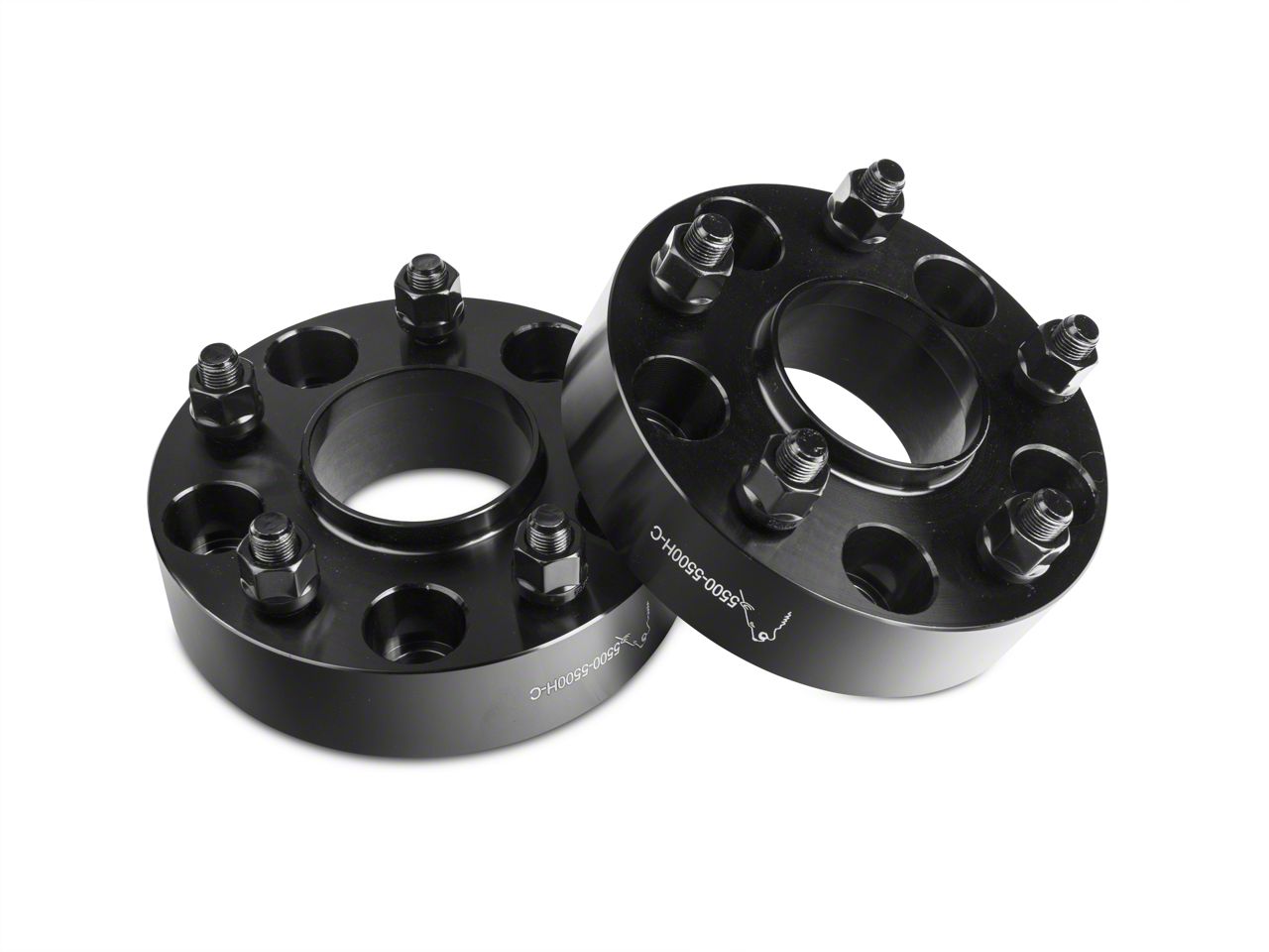 Coyote Jeep Wrangler Billet Aluminum Hubcentric Wheel Spacers - 1.5 in ...