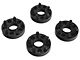 1.25-Inch Billet Aluminum Hubcentric Wheel Adapters; 5x4.5 to 5x5 (87-06 Jeep Wrangler YJ & TJ)