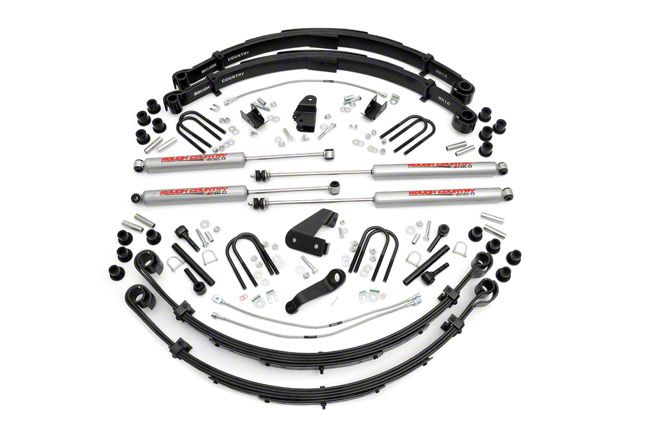 thumbnail image 2 of Rough Country N3 Front Shocks For Jeep Wrangler YJ 1987-1995 – Lifted 3.5-6 Inches (Pair, Part #23283_A) 2 of 4