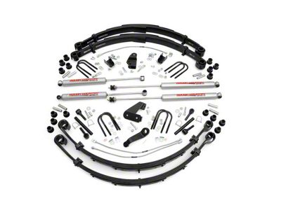 Rough Country 6-Inch Suspension Lift Kit with Shocks (87-95 Jeep Wrangler YJ)