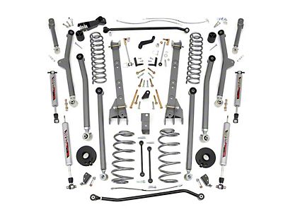 Rough Country Jeep Wrangler 6 In. X-Series Long Arm Suspension w/ Shocks  65922 (97-06 Jeep Wrangler TJ)