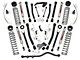Rough Country 6-Inch X-Series Suspension Lift Kit with Shocks (07-18 Jeep Wrangler JK 2-Door)