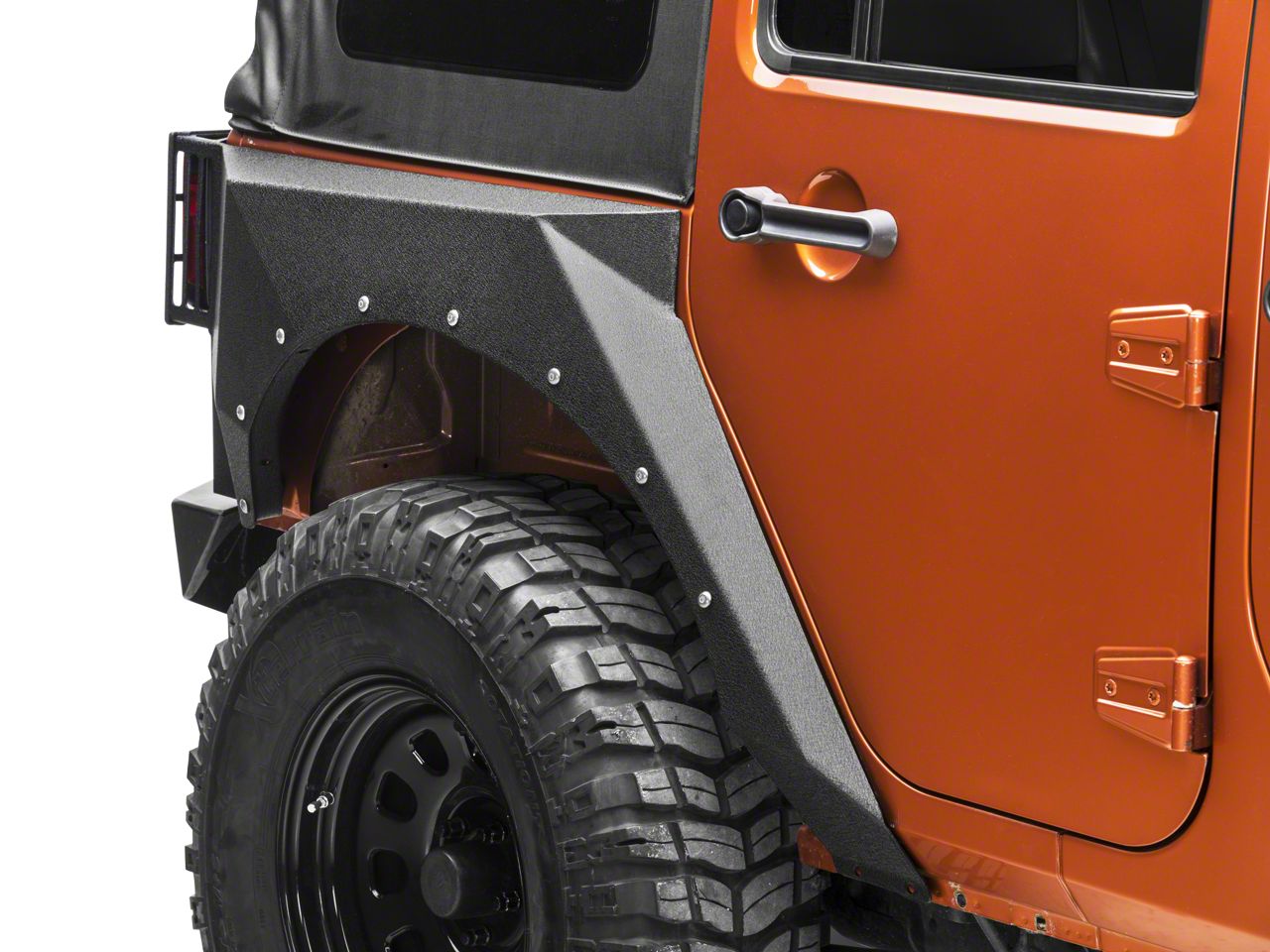 Rbp Jeep Wrangler Pro-series Rear Fenders Rbp-psrf001 (07-18 Jeep 