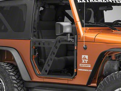 Barricade Jeep Wrangler Extreme HD Front Adventure Doors J106656 (07-18 Jeep  Wrangler JK) - Free Shipping