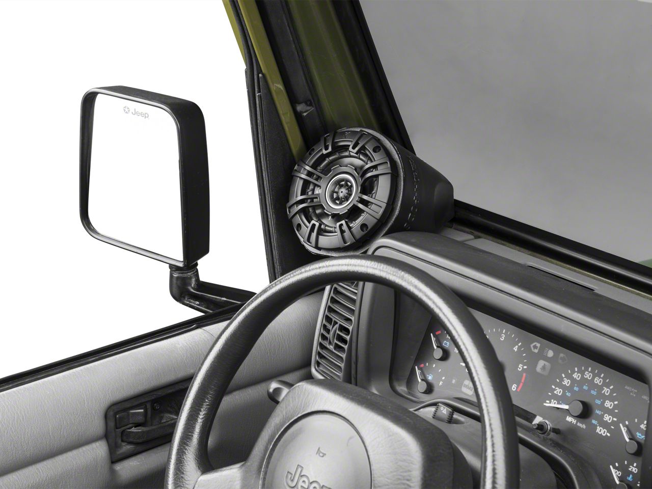 jeep wrangler dash speakers