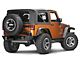 Poison Spyder RockBrawler II Rear Bumper with Tire Carrier; SpyderShell Armor Coat (07-18 Jeep Wrangler JK)