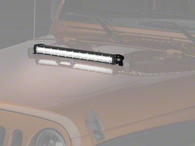 Raxiom 23.30-Inch Slim LED Light Bar; Flood/Spot Combo Beam (Universal; Some Adaptation May Be Required)