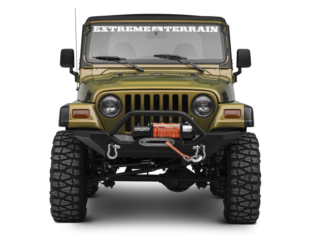 Raxiom 50 Inch LED Light Bar Windshield Mount 97 06 Jeep Wrangler TJ Raxiom