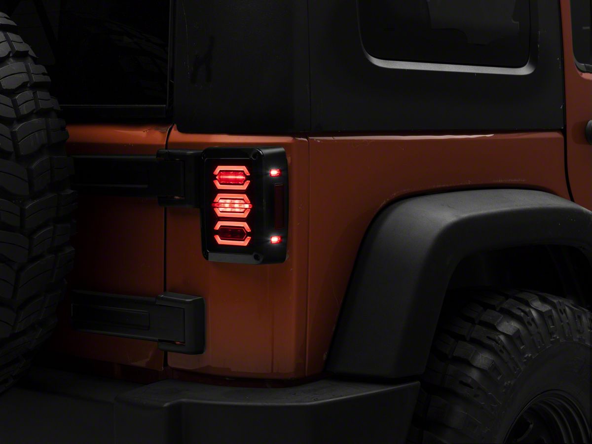 Raxiom Jeep Wrangler LED Tail Light J106751 (07-18 Jeep Wrangler JK)