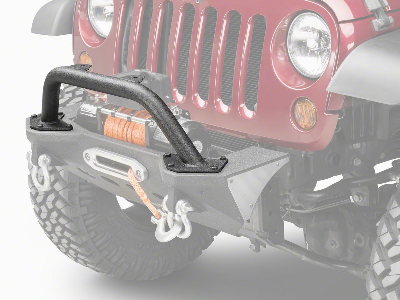 Smittybilt Jeep Wrangler XRC M.O.D. Bull Bar - Textured Matte