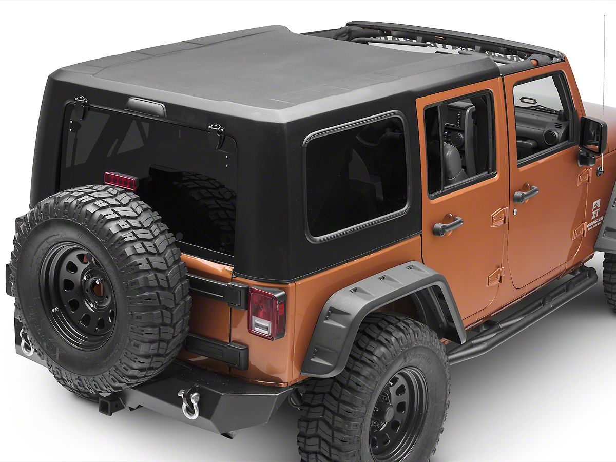 Smittybilt Jeep Wrangler 2 Piece Hard Top Textured Black 518701