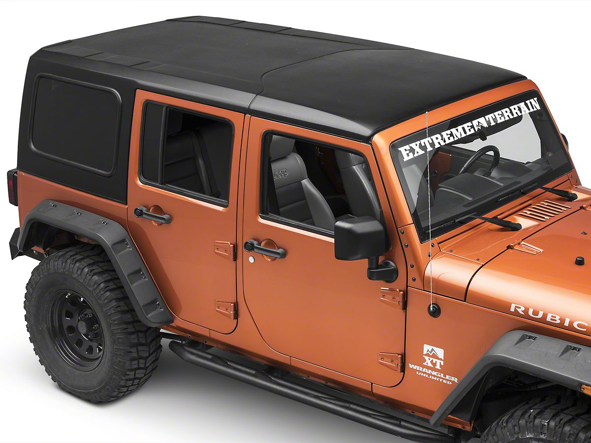 Smittybilt Jeep Wrangler 2 Piece Hard Top Textured Black 518701