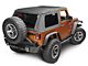 Smittybilt Bowless Combo Soft Top with Tinted Windows (10-18 Jeep Wrangler JK 2-Door)