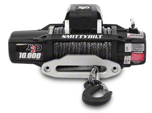 Smittybilt X2O Gen2 10K Waterproof 10,000 lb. Winch with Synthetic Rope and  Wireless Control (Universal; Some Adaptation May Be Required)