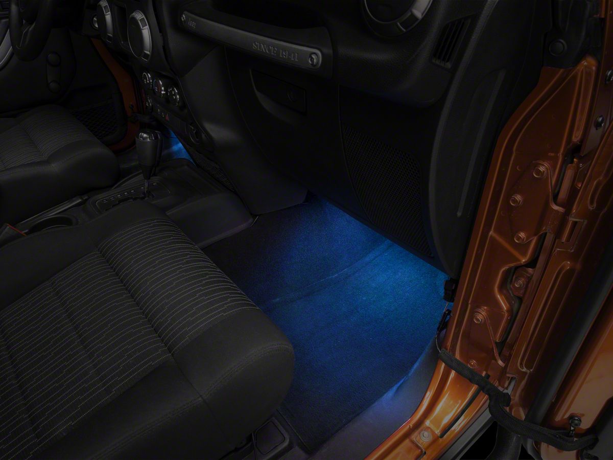 Rugged Ridge Interior Led Courtesy Lighting Kit 07 20 Jeep Wrangler Jk Jl