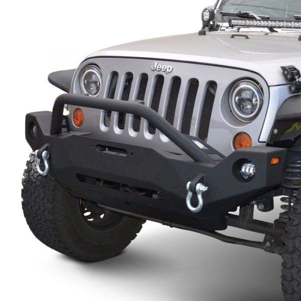 DV8 Off-Road Jeep Wrangler FS-19 Hammer Forged Front Bumper FBSHTB-19 ...