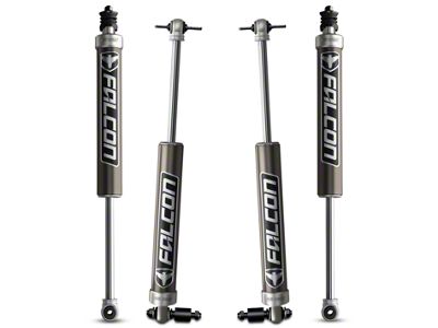 Falcon Shocks 2.1 Monotube Front and Rear Shocks for 1.50 to 2.50-Inch Lift (07-18 Jeep Wrangler JK)
