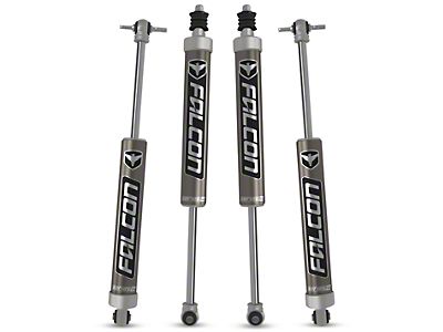Falcon Shocks Jeep Wrangler  Monotube Front and Rear Shocks for 3 to   Lift J106878 (07-18 Jeep Wrangler JK) - Free Shipping