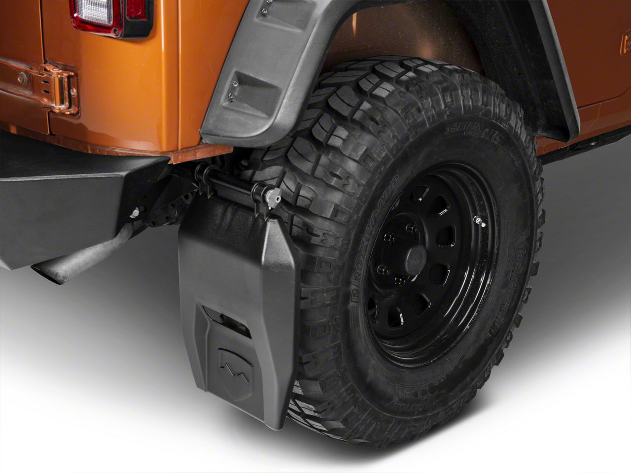 jeep wrangler with mud flaps