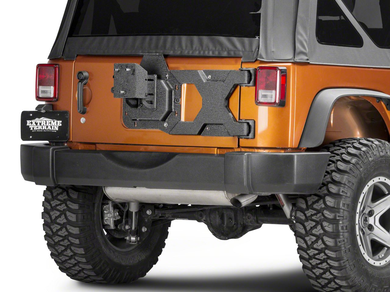 Jeep HD Tire Carrier with Mount 2016 Wrangler Barricade JK