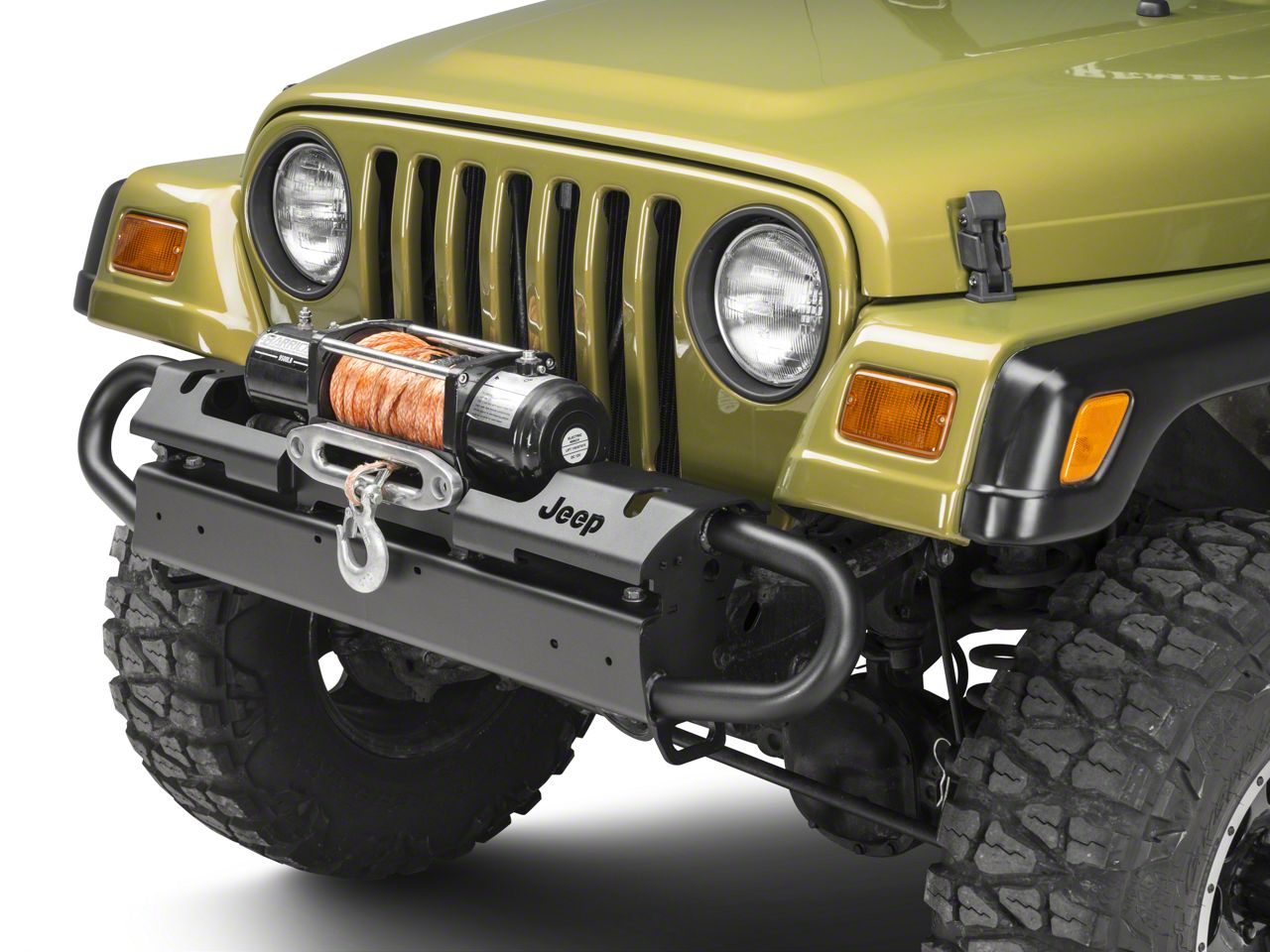 Mopar Wrangler Rock Crawler Winch Bumper 82209147AC (9706 Jeep