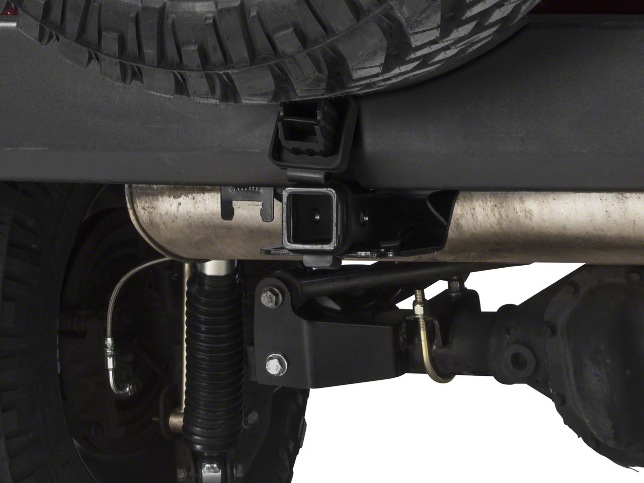 thumbnail image 2 of HTTMT Receiver Hitch And Wire Kit For Jeep Wrangler JK 2007-2017 – Outland, US-TGHD-2C001-BK 2 of 3