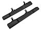 Mopar Factory Style Molded Side Step Bars; Black (07-18 Jeep Wrangler JK 2-Door)