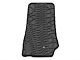 Mopar Slush All-Weather Front and Rear Floor Mats with Jeep Logo; Dark Slate Gray (07-13 Jeep Wrangler JK 4-Door)