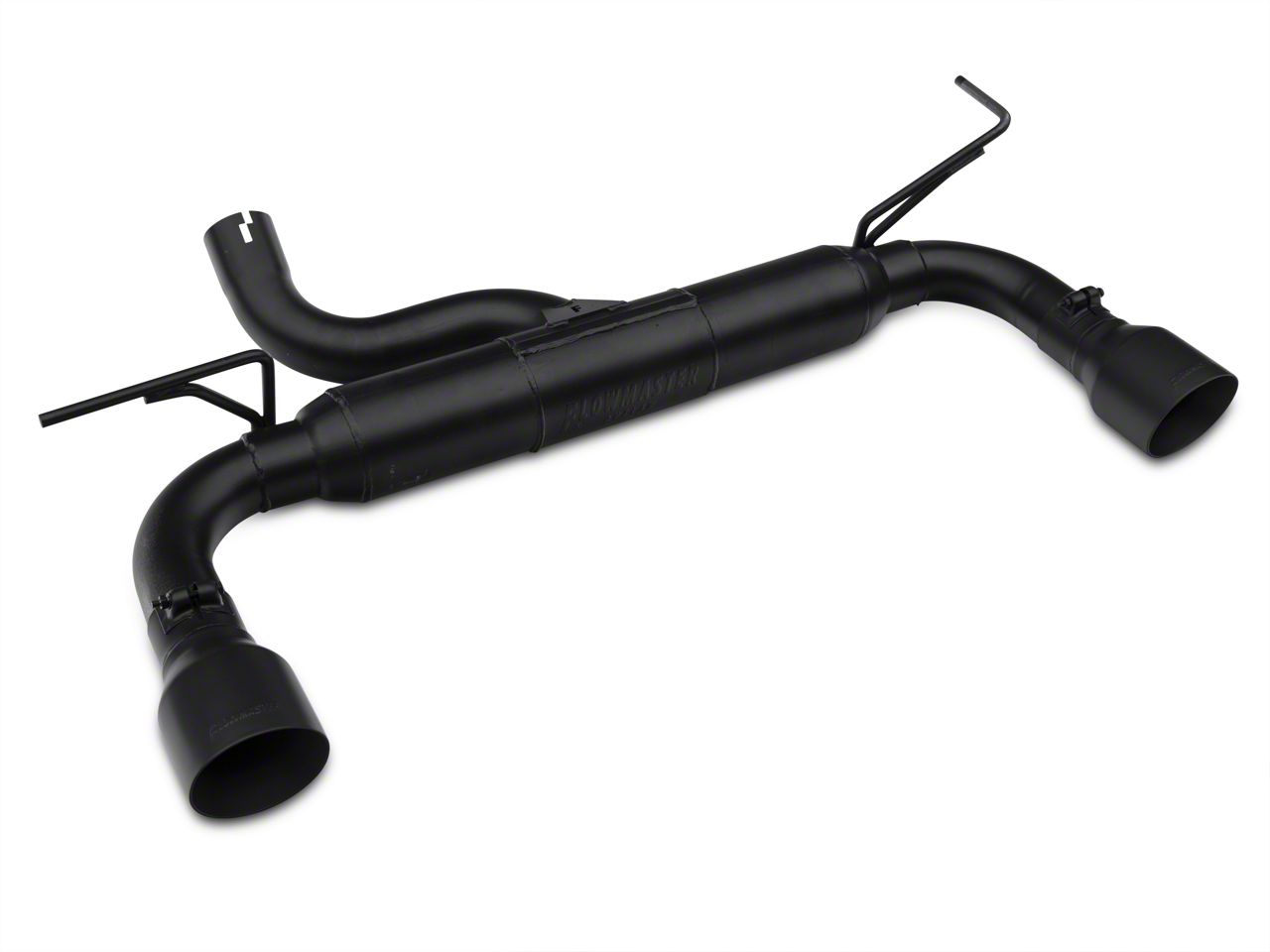 Flowmaster Jeep Wrangler Outlaw Axle-Back Exhaust w/ Black Tips 817752  (12-18 Jeep Wrangler JK)